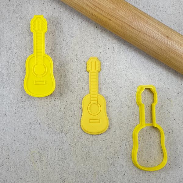 Custom cookie cutter - Acoustic Guitar Embosser & Cutter.