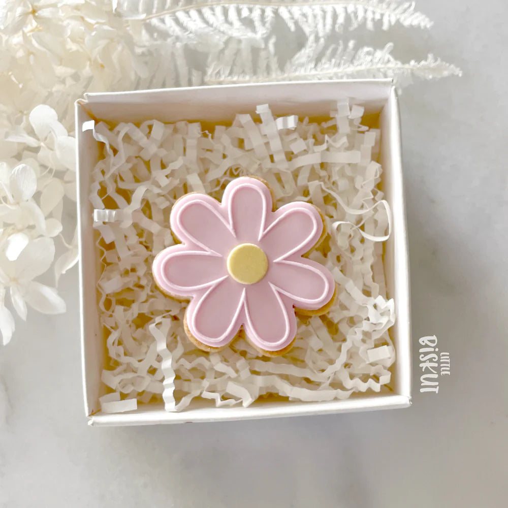 Little Biskut - Mini Daisy Cutter and Debosser Set.