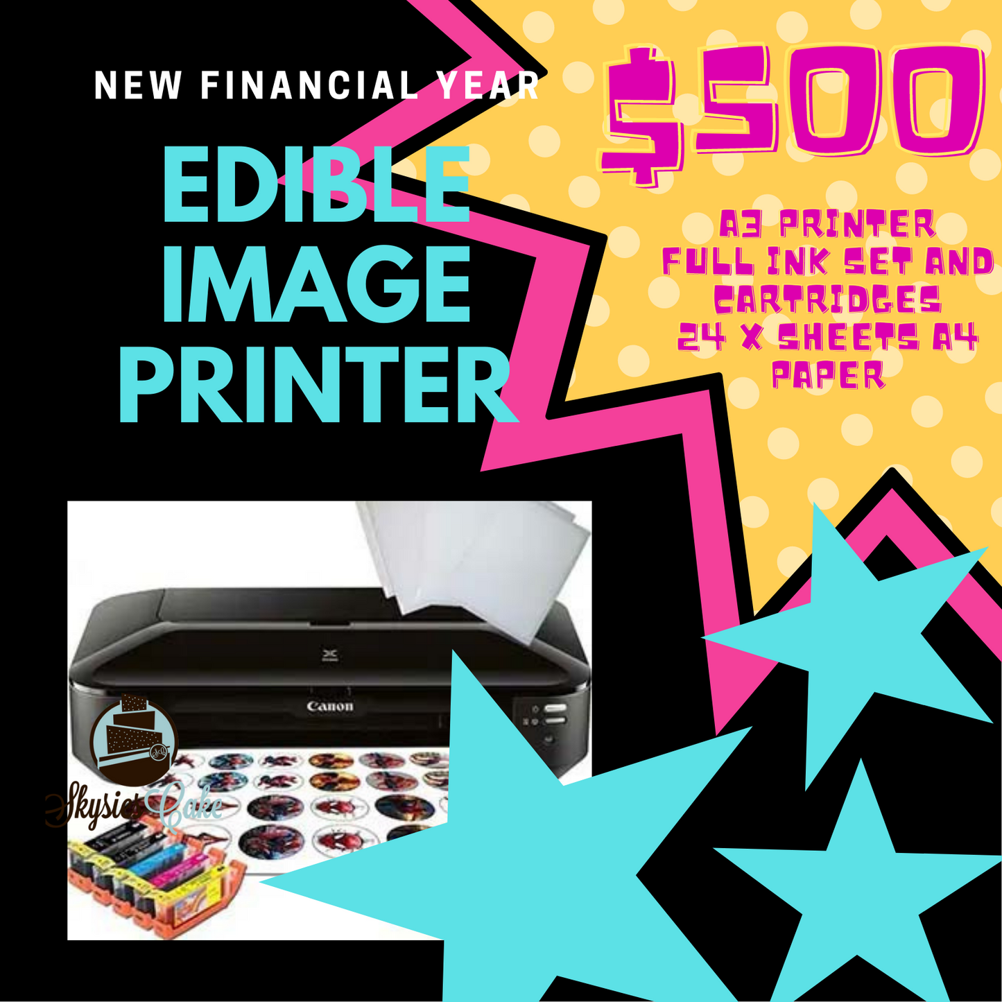 Edible Image Printer - Full Setup *PREORDER LAST CHANCE*