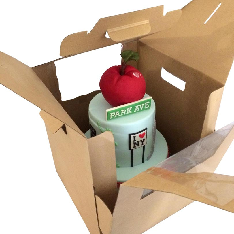 Loyal Heavy Duty Tall Cake Carry Box with handle Skysies Cakes