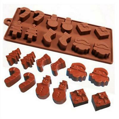 Silicone Chocolate Mould - Christmas Assorted #1.