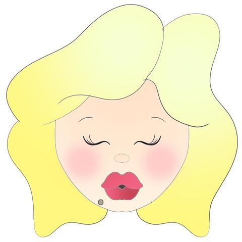 Sarah Sanderson Face Cookie Cutter.