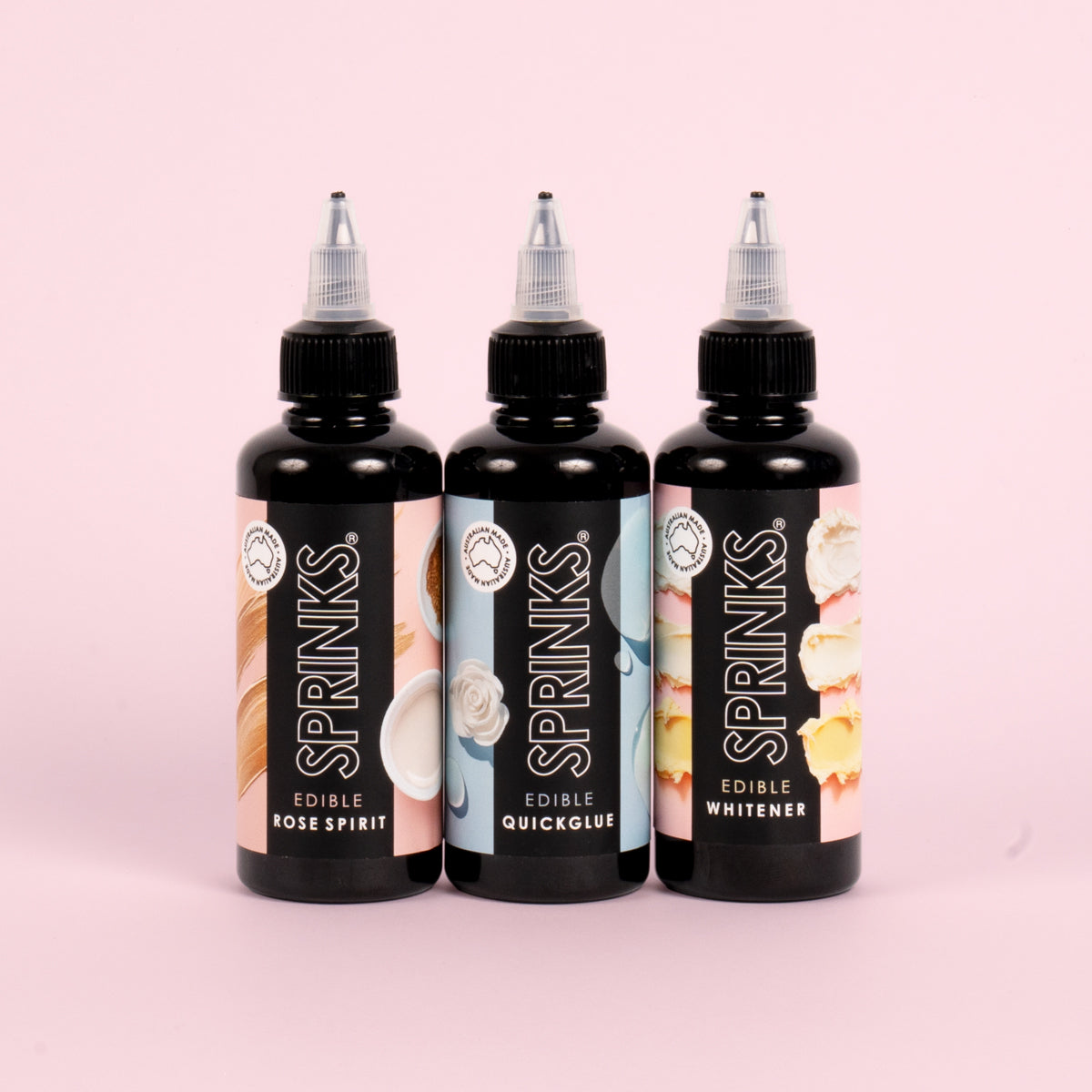 100ml Sprinks Edible Cake Decorators Rose Spirit