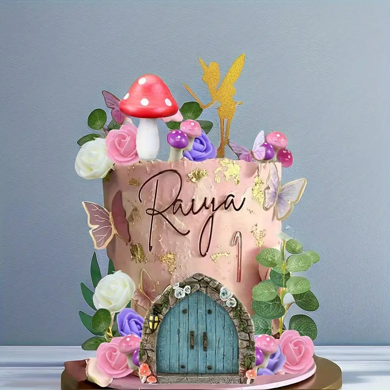 32pc Fairy Garden Cake Decorating Kit