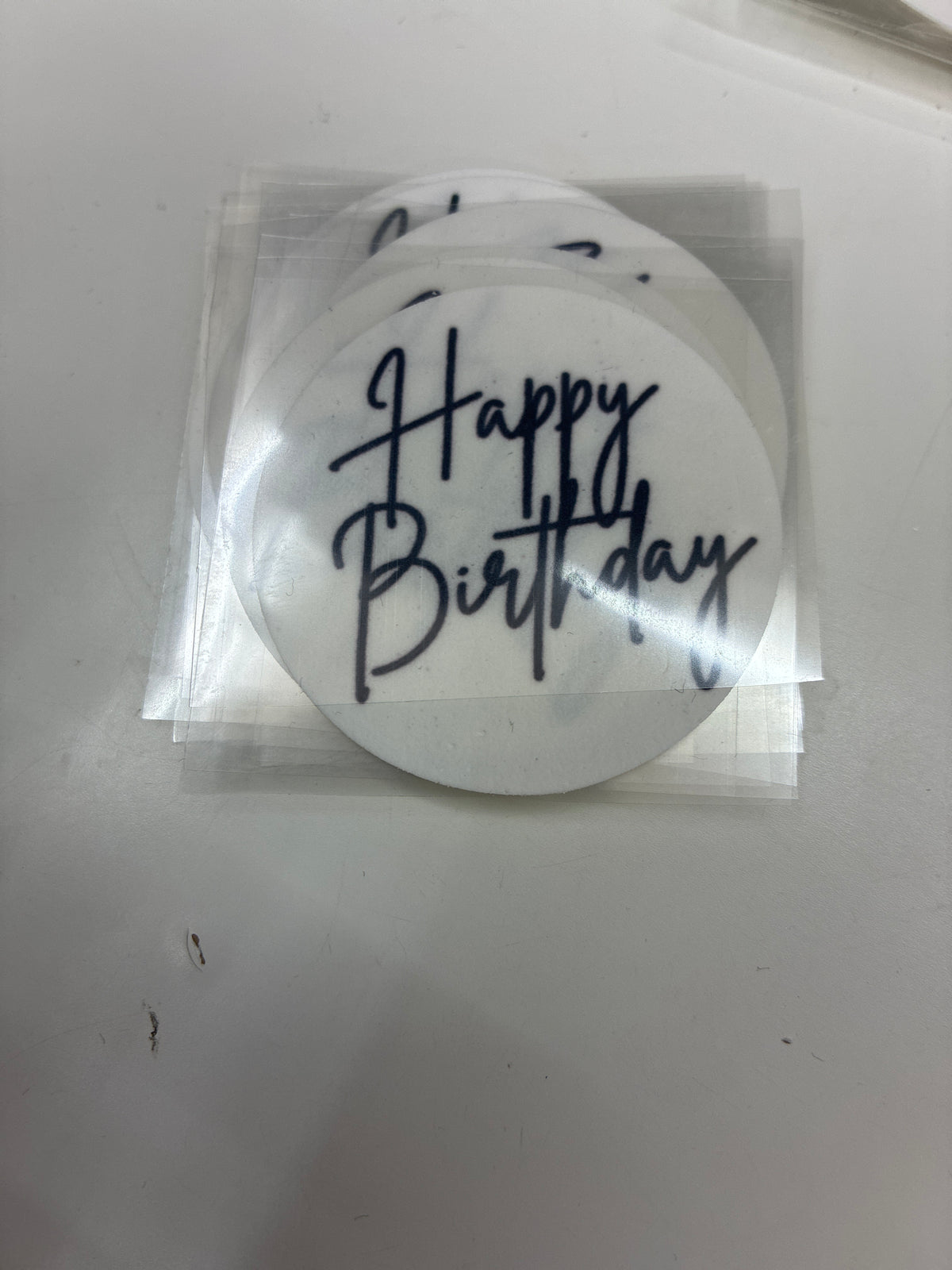 Rounds Seconds Edible Images V2 3cm / 5cm