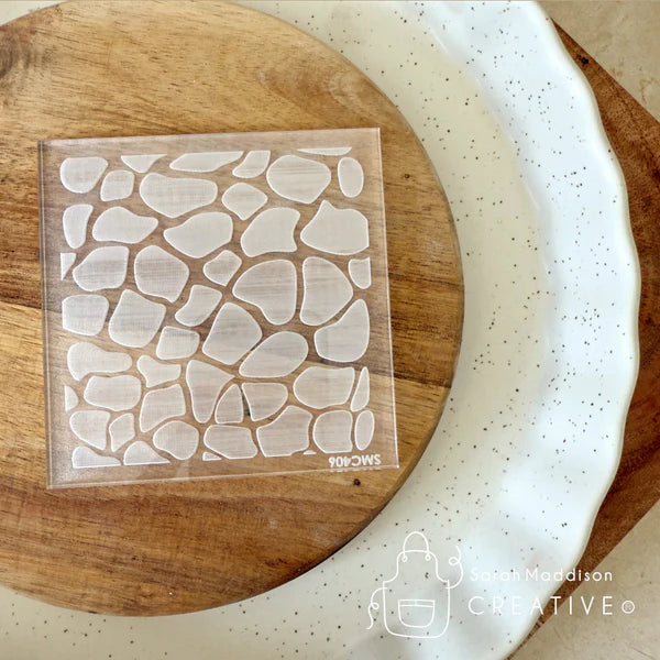 (Sarah Maddison Creative) - Giraffe Pattern Debosser - Custom Cookie Cutter