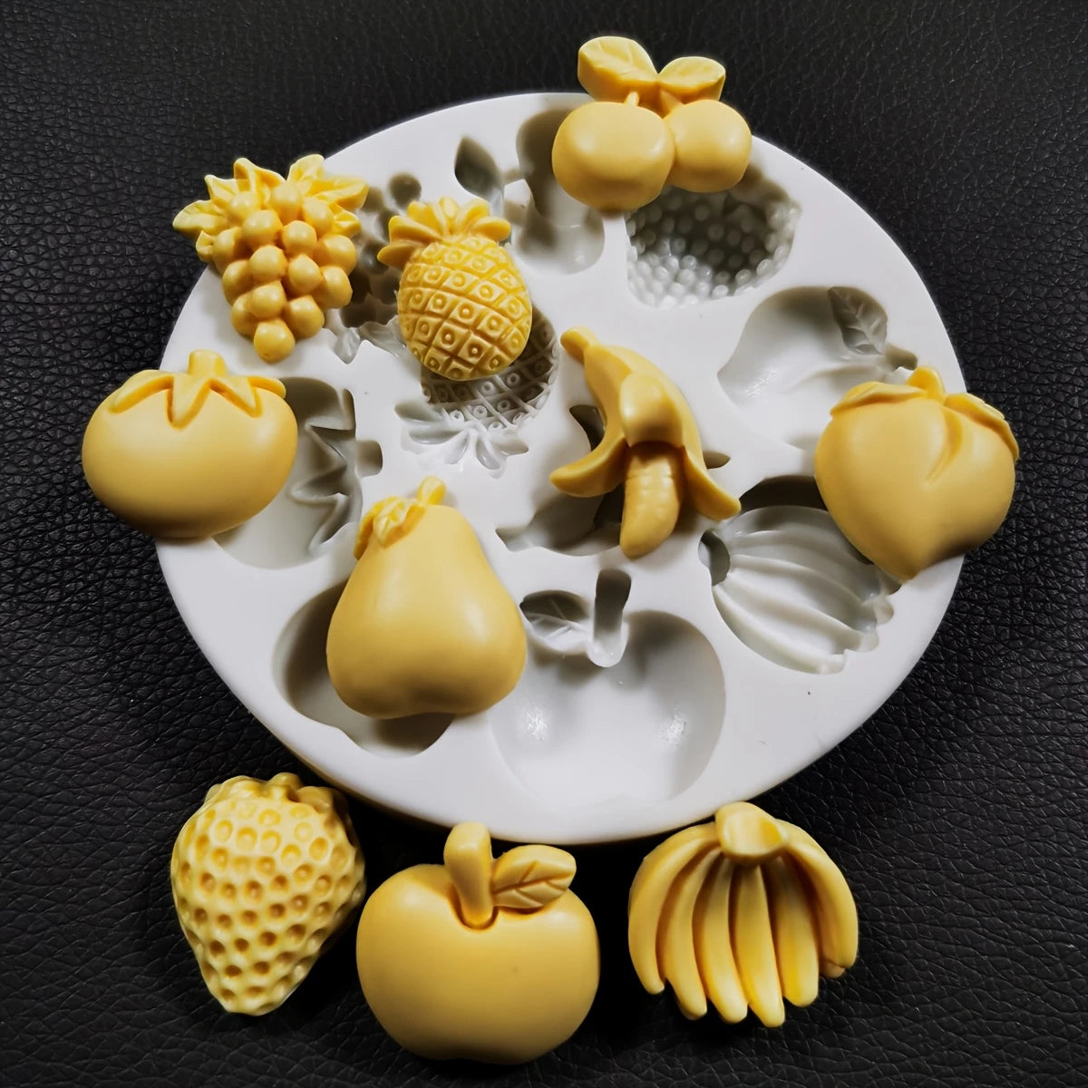 Silicone Mould - Mini Assorted Fruit - S513