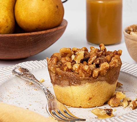 Gluten / Dairy Free Pear and Walnut Cake *Single Serve*