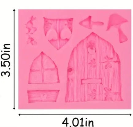 Silicone Mould - Fairy Door/House - S566