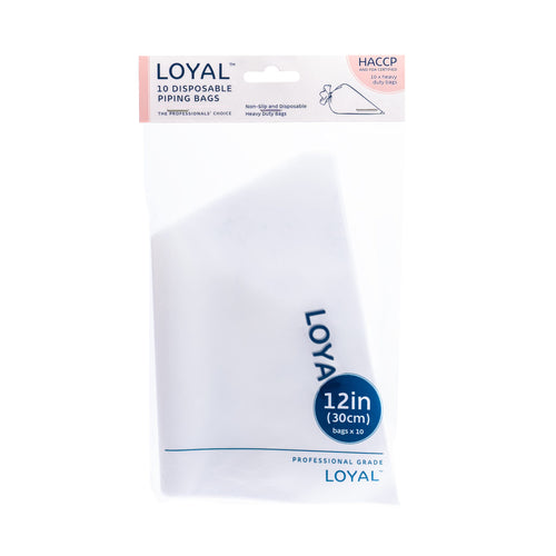 Loyal - 10PC Clear Disposable Piping Bags - 12