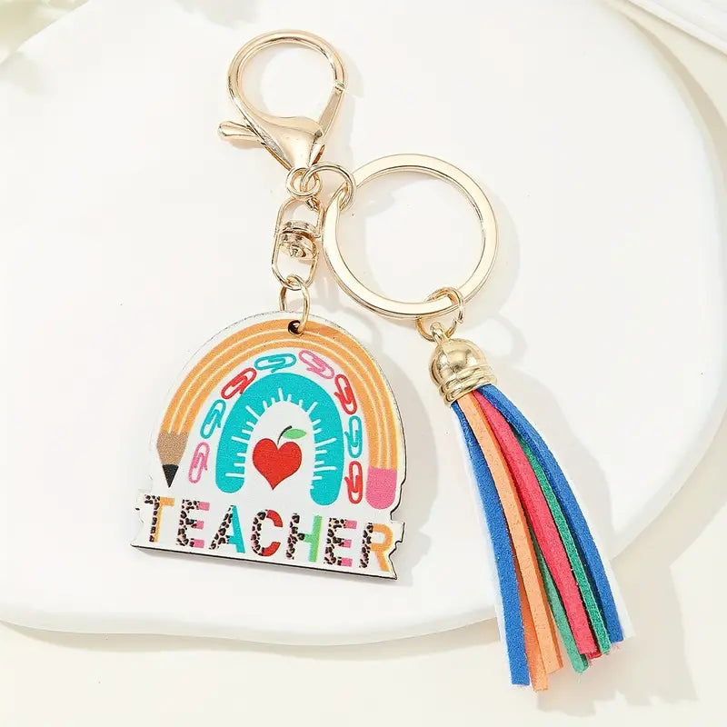 Key Ring - Rainbow - Teacher