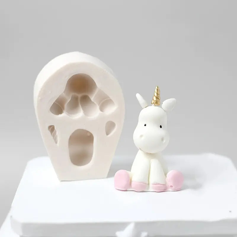 Silicone Mould - 3D Unicorn S621