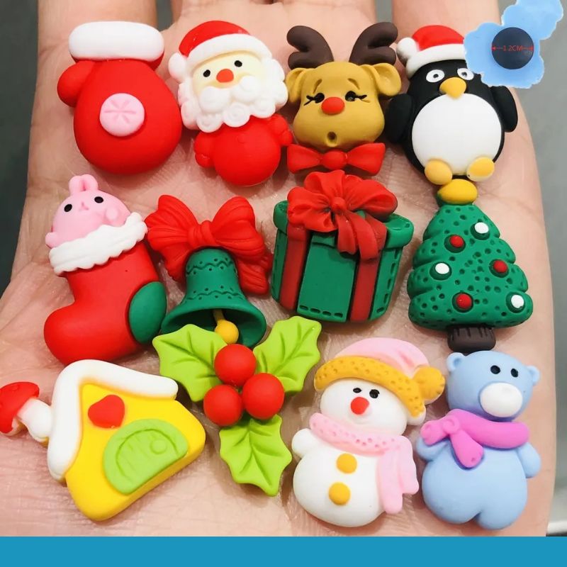 Silicone Mould - Assorted Christmas Mini Silicone Mould - S537