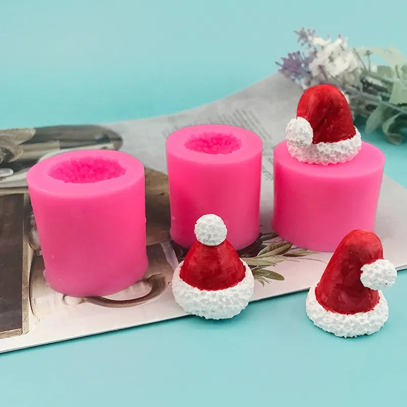 Silicone Mould - Christmas Hat Silicone Mould - S535