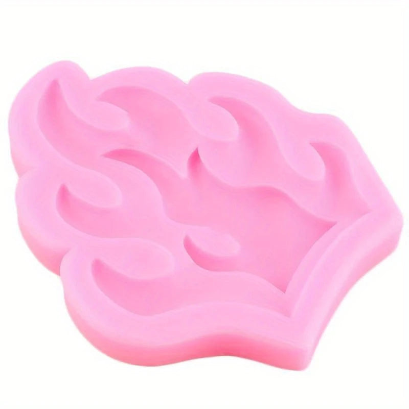 Silicone Mould - Single Fire / Flame S439