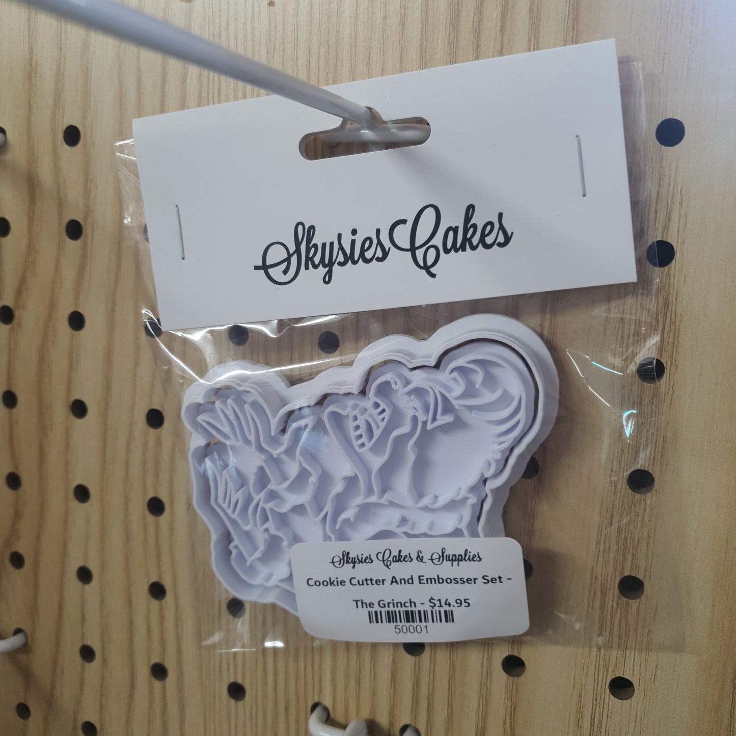 Cookie Cutter And Embosser Set - The Grinch