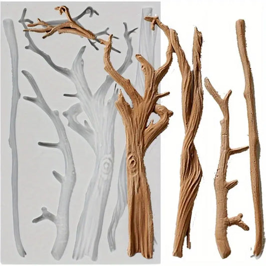 Silicone Mould - Tree Branches - S605
