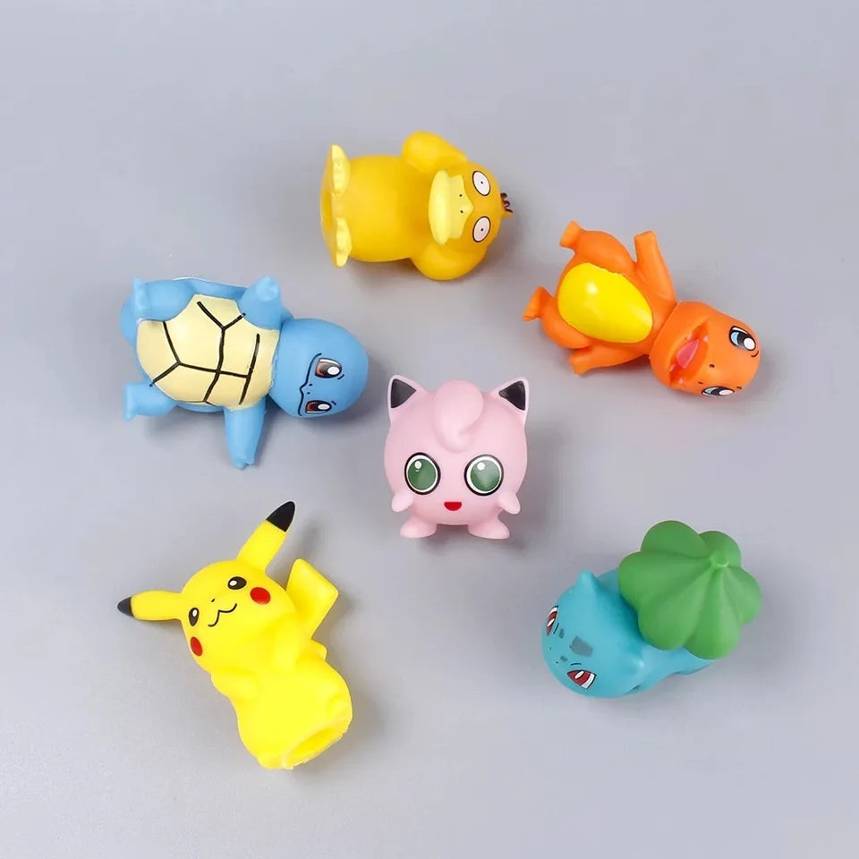 6PC Pokemon Character Figurine Set