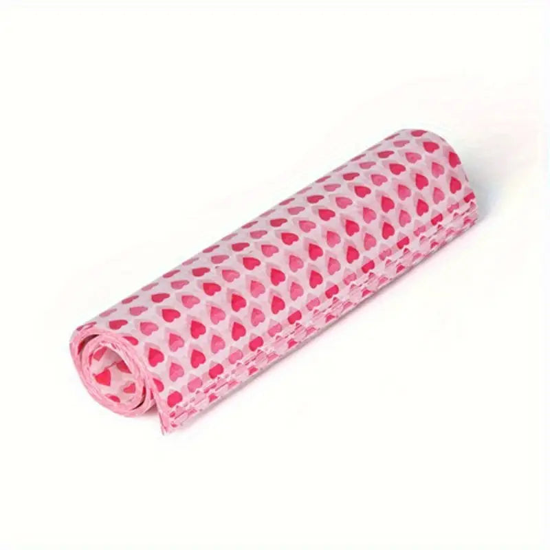 50PC Wax Paper Cookie Box Liners - Heart Design