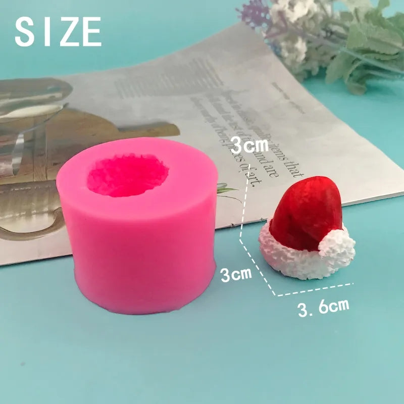 Silicone Mould - Christmas Hat Silicone Mould - S535