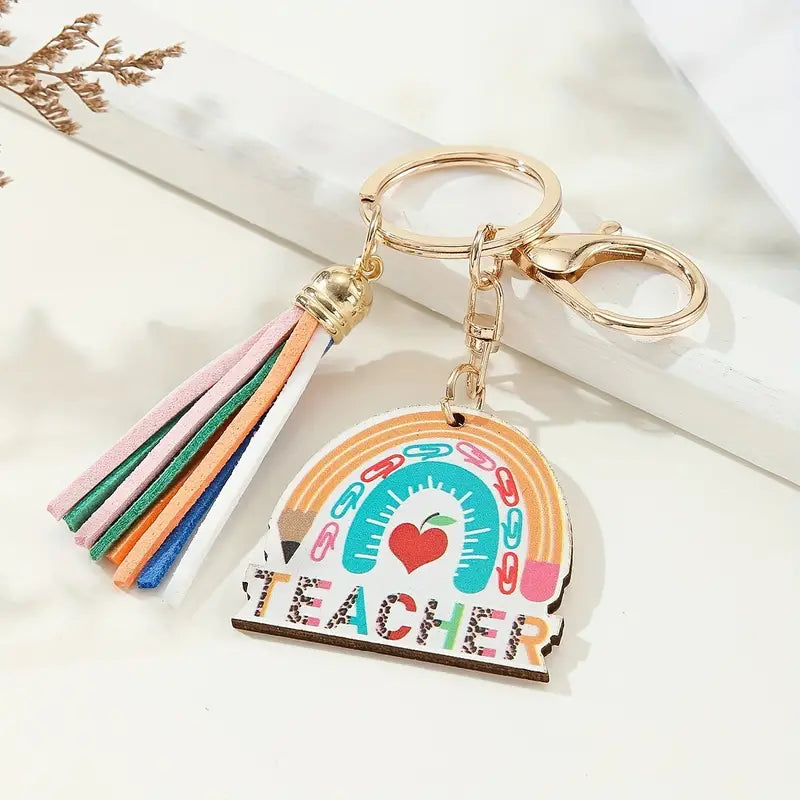 Key Ring - Rainbow - Teacher