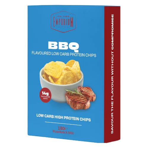 Low Carb Emporium Low Carb Protein Chips - 6 x 30g - Assorted Flavours