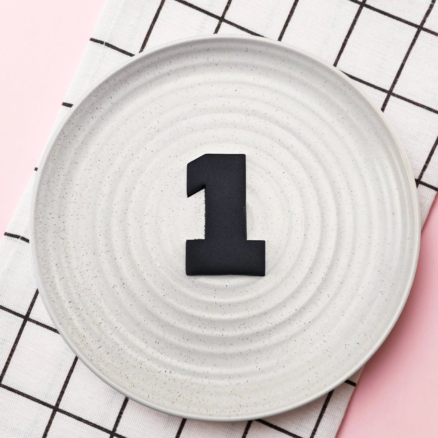 Custom Cookie Cutters - Number Cutters (Wide Version) FULL SET - 5INCH.