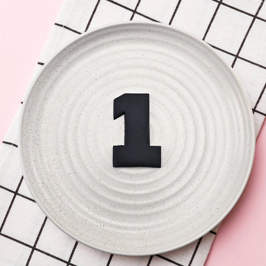 Custom Cookie Cutters Wide Number 1 Cutter - 4inch