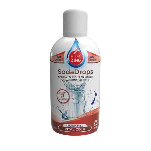 VitalZing Cola Soda Drops - 27 Serves