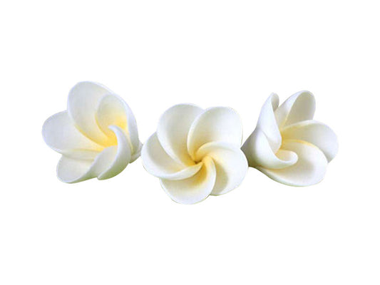 Sugar Flower - Frangipani - Yellow.