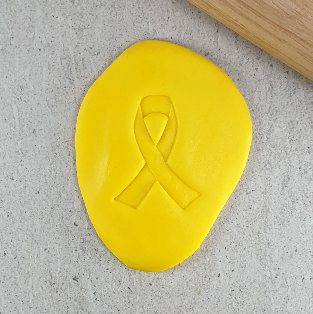 Custom Cookie Cutters Embosser - Breast Cancer Pink Ribbon 3D