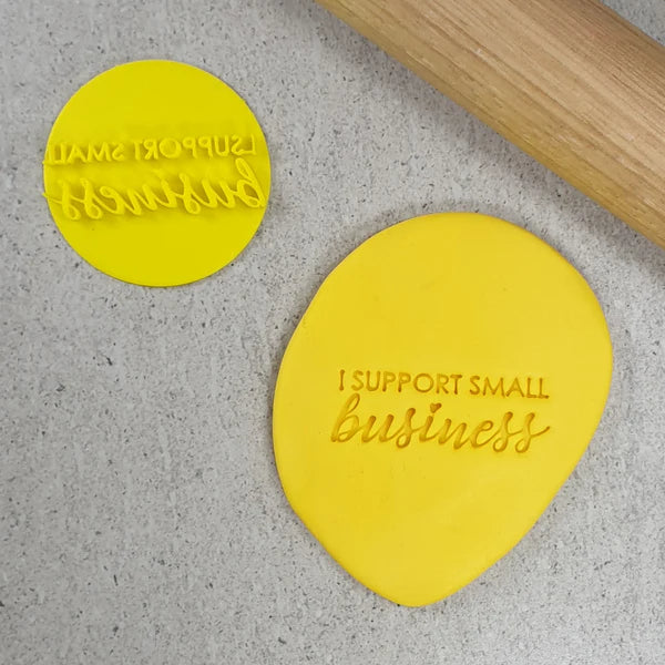 Custom Cookie Cutters Embosser - I Support Small Business