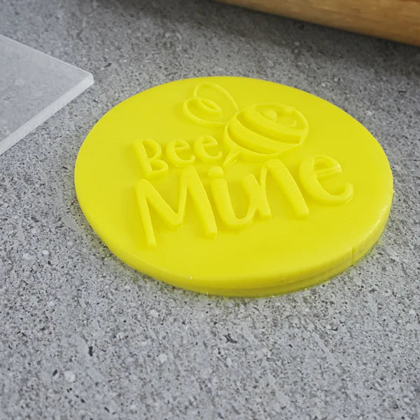 Custom Cookie Cutter Bee Mine Debosser