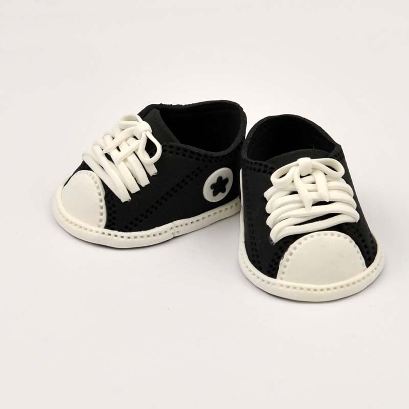 Sugar Topper - Black Baby Sneaker.