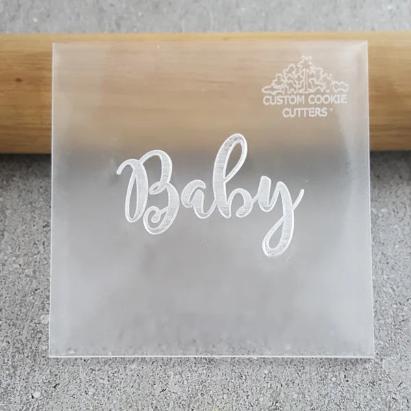 Custom Cookie Cutter Baby Debosser