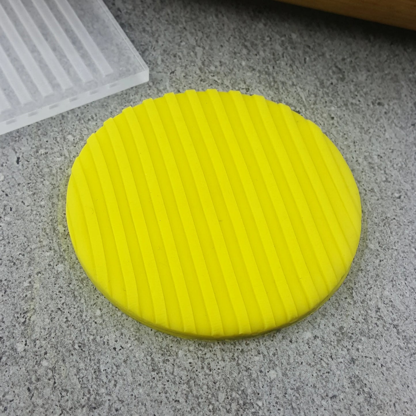 Custom Cookie Cutters - Lines Pattern Plate.