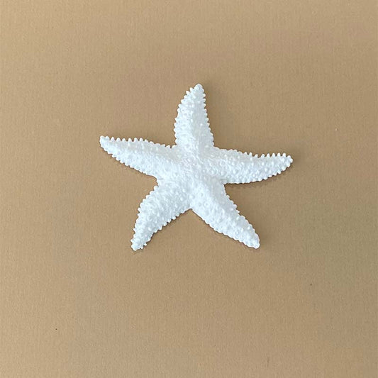 Sugar Decorations - Royal Icing - Star Fish - White