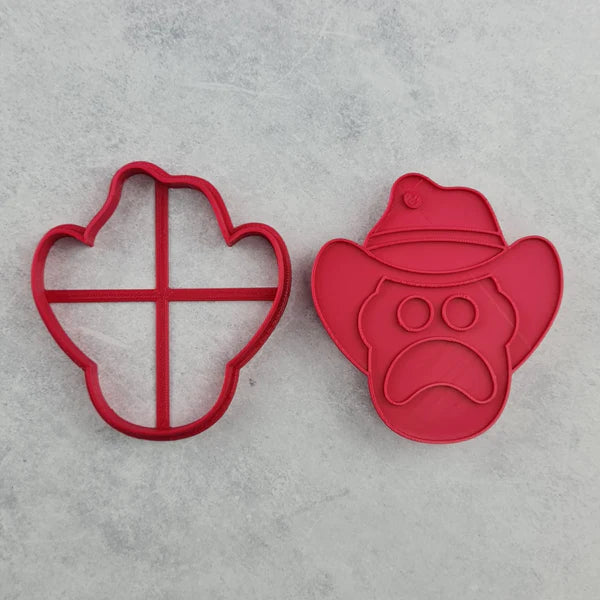 The Confectionist - Cowboy Cutter and Dough Imprint Set.