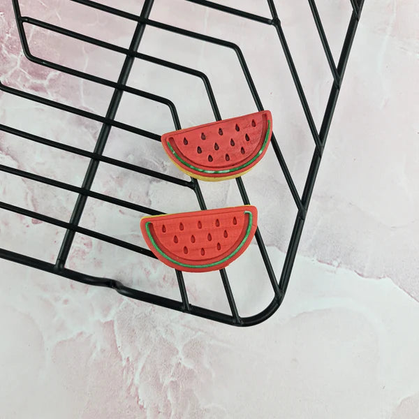 Custom Cookie Cutter - Watermelon Mini Cutter and Embosser Set.