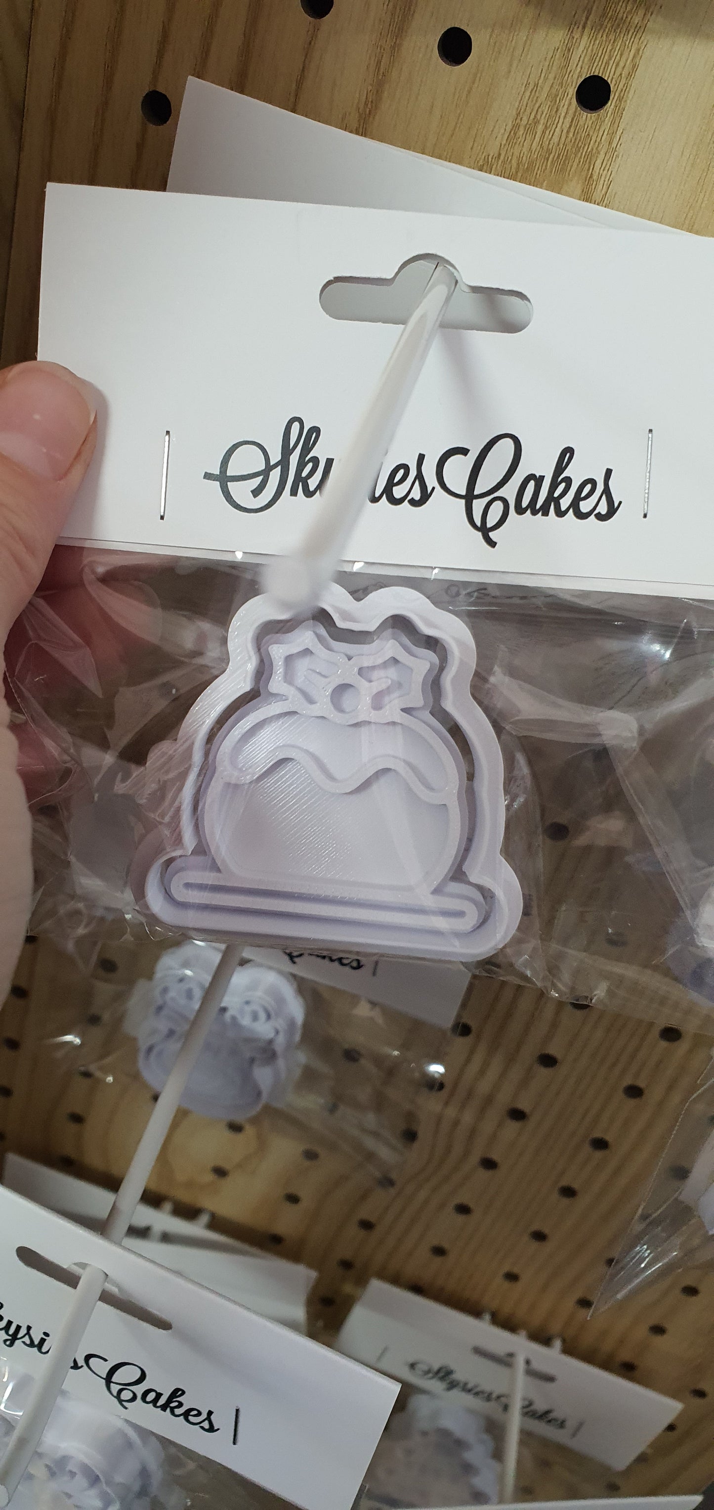 Cookie Cutter And Embosser Set - Mini Pudding.