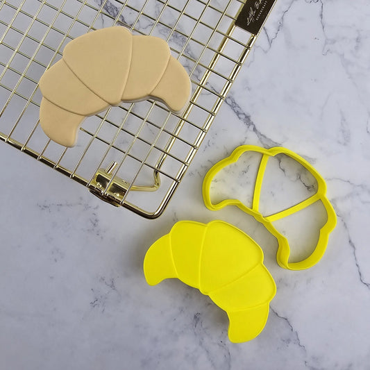 Croissant Cutter and Embosser Set.