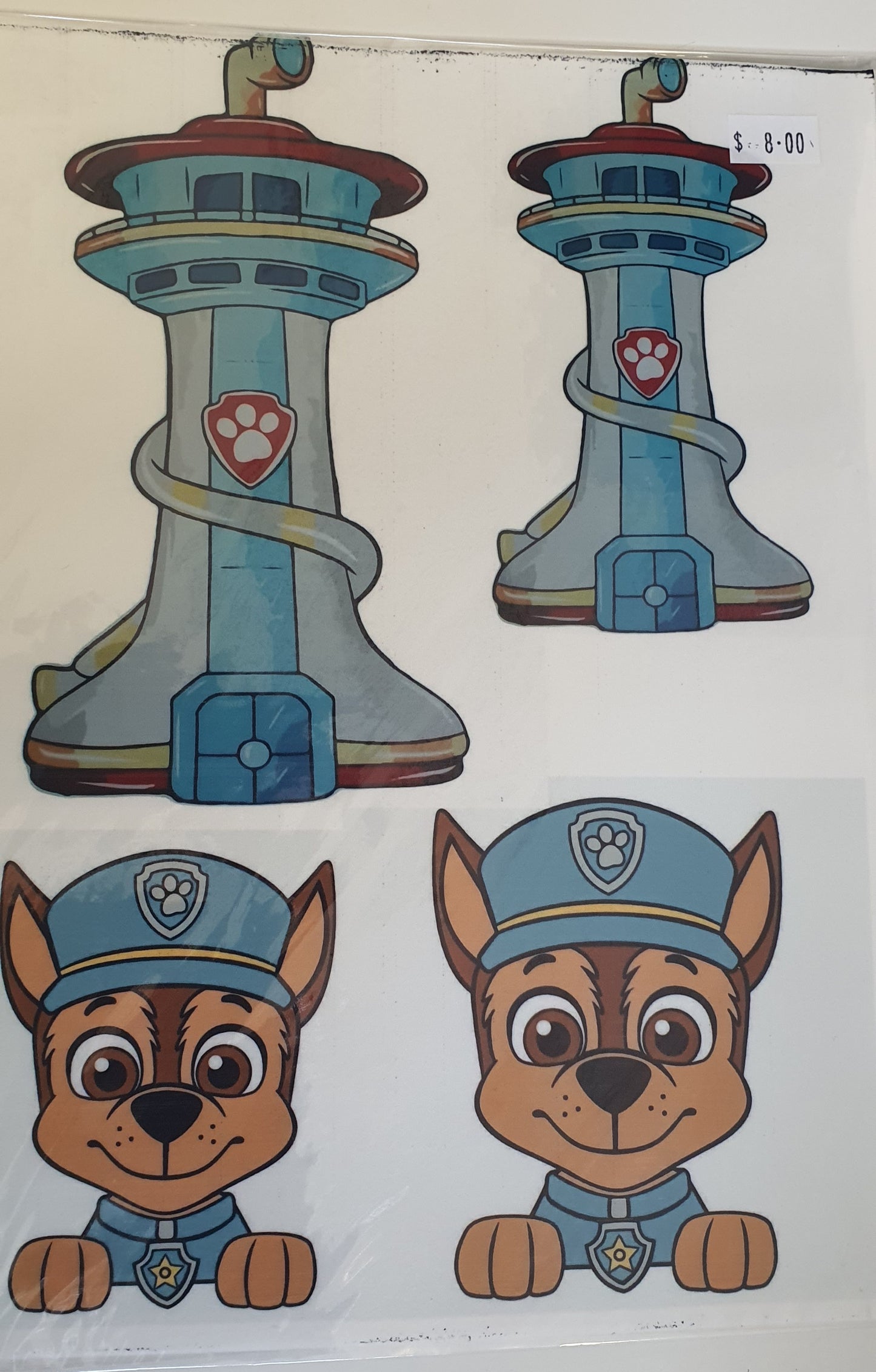 A4 Seconds Edible Images.