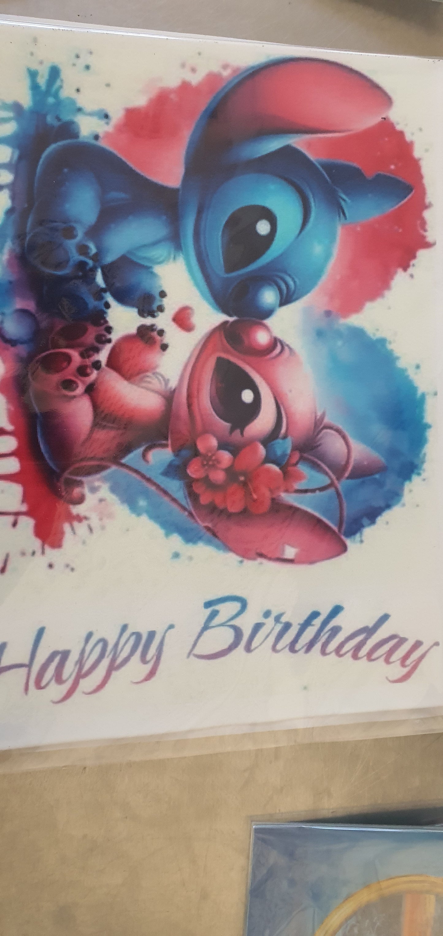 A4 Seconds Edible Images.