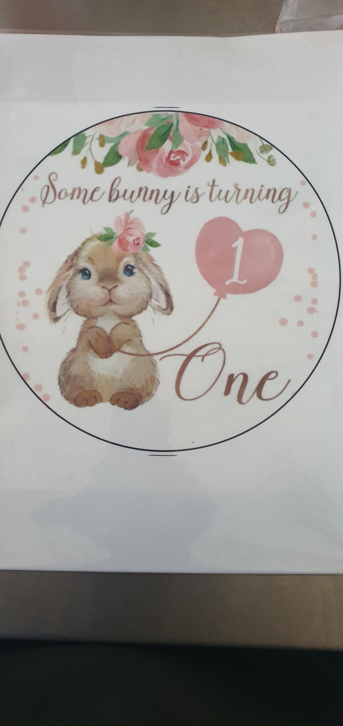 A4 Seconds Edible Images.