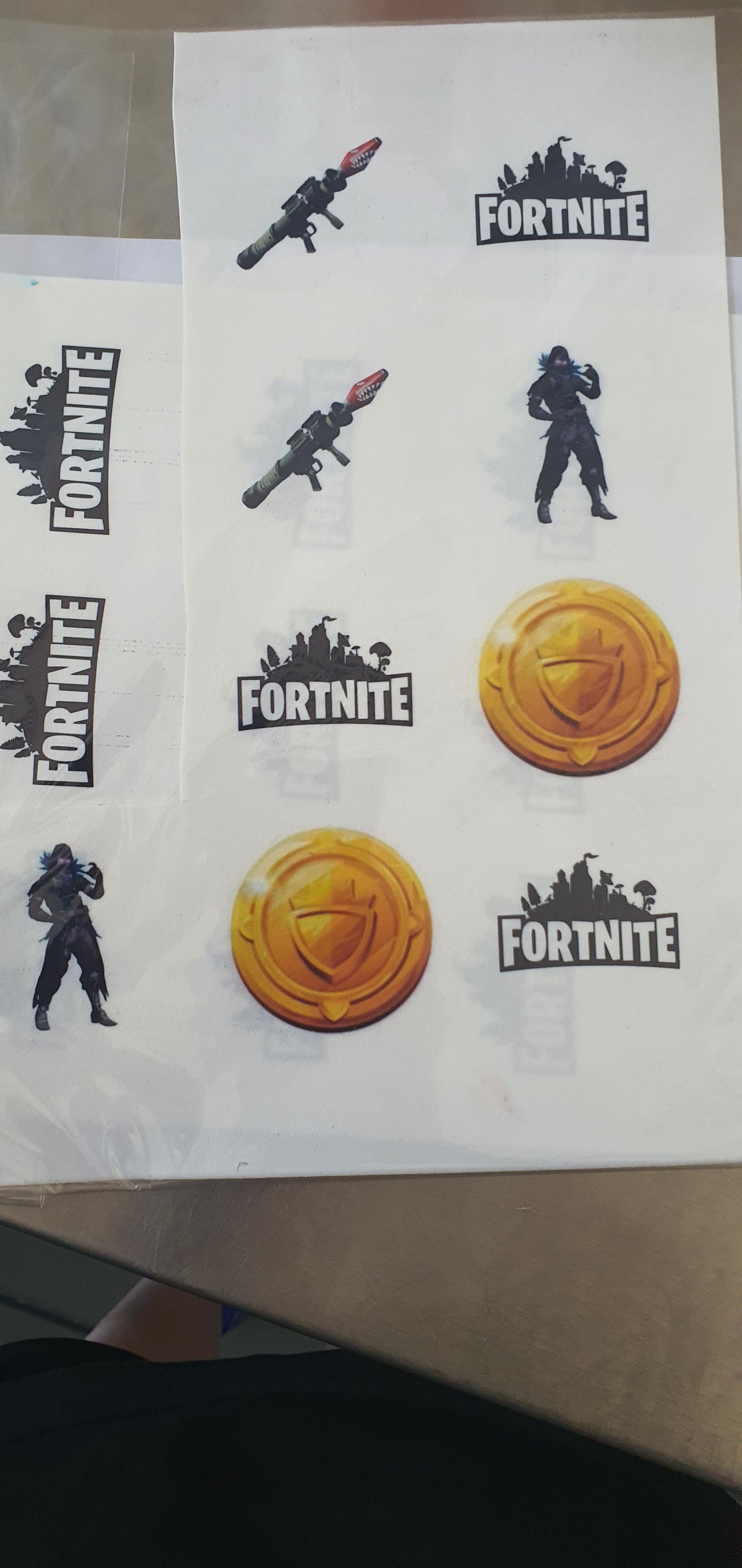 A4 Seconds Edible Images.