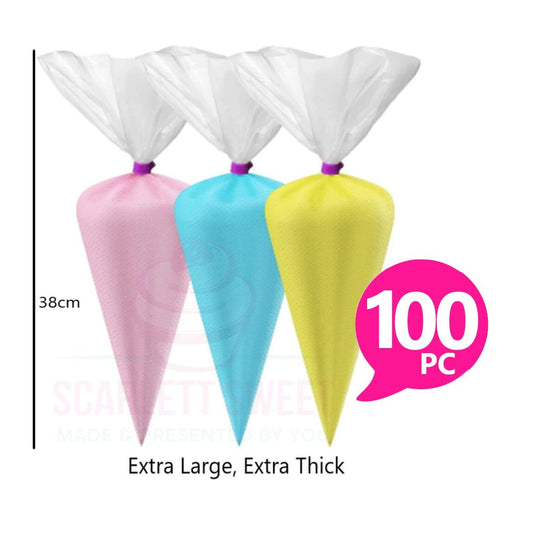 38cm Extra-Large Heavy-Duty Piping Bag 100pc