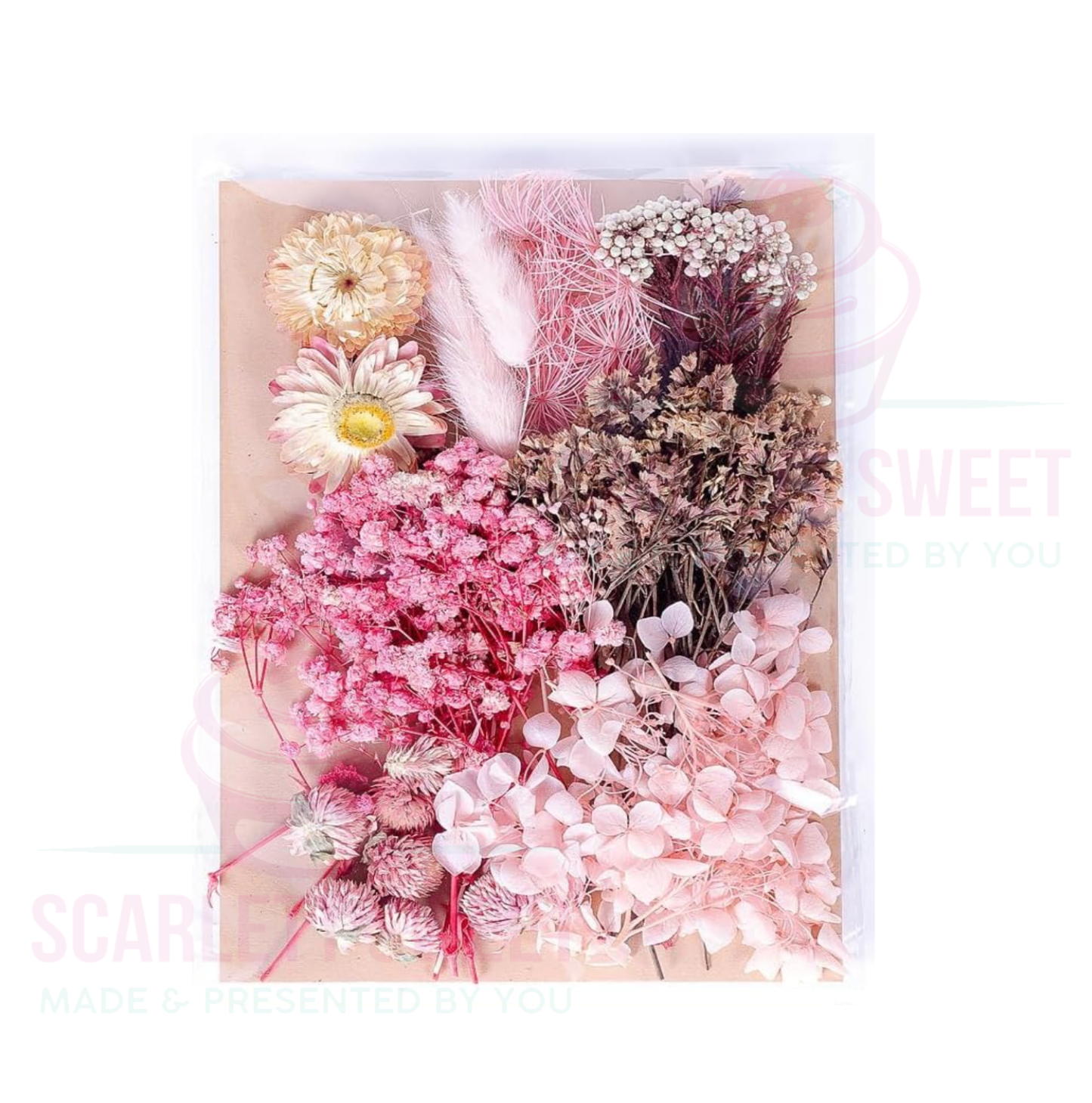 Mixed Dried Flowers - Assorted Colours - 40gm
