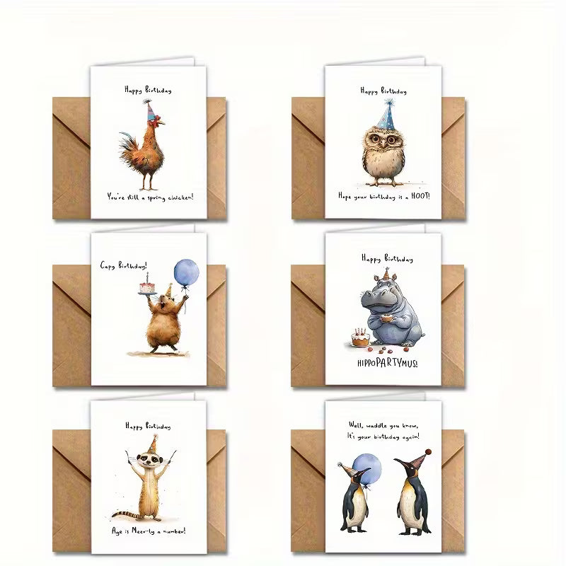 Happy Birthday Cards - Assorted