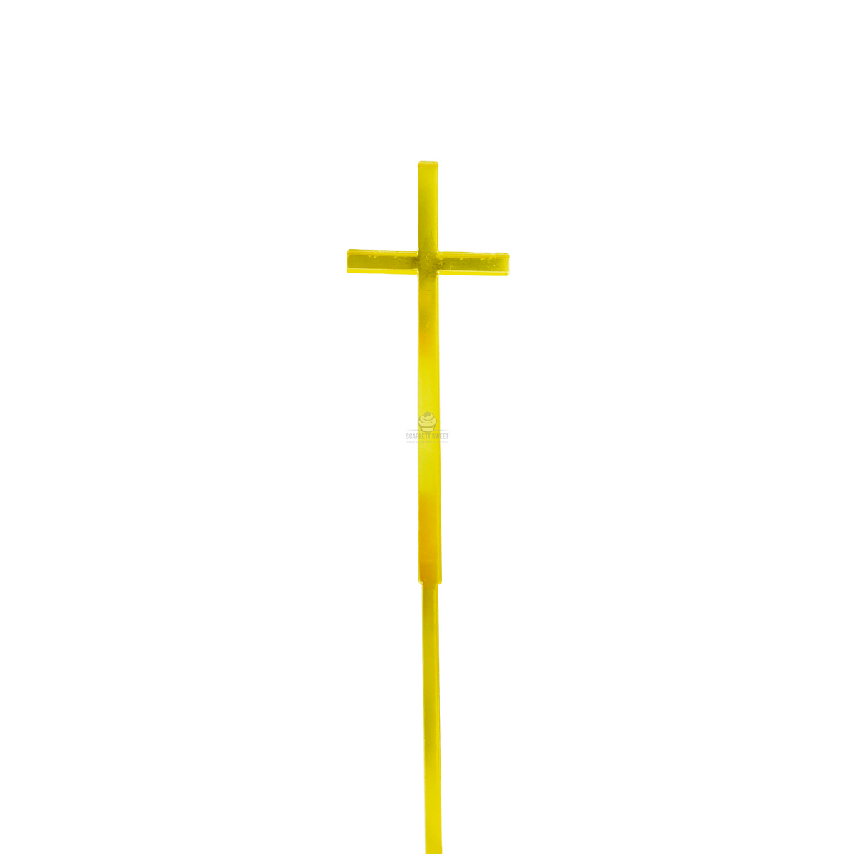 Acrylic - Gold Cross 13cm
