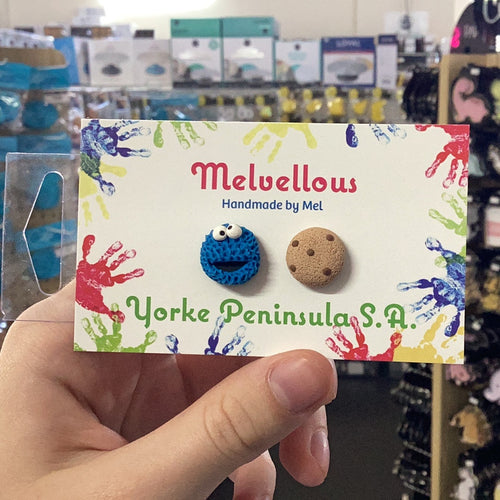 Melvellous - Cookie Monster Earring